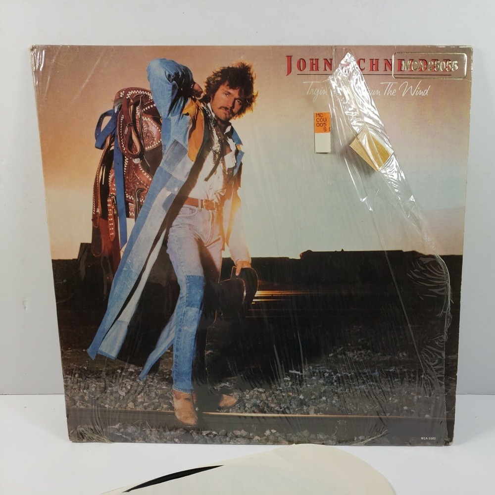 JOHN SCHNEIDER‎ - TRYIN' TO OUTRUN THE WIND - MCA Records EX/EX